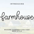 Farmhouse Calligraphy Font