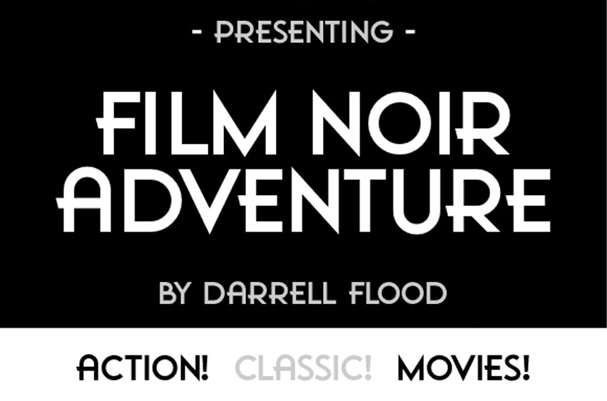 Film Noir Adventure Font