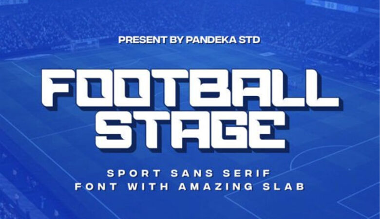 Football Stage Font