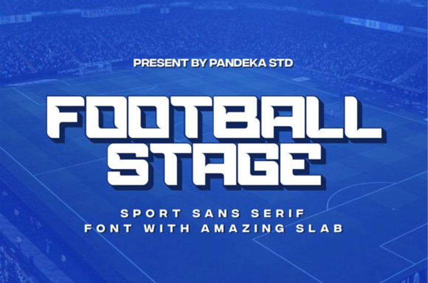 Football Stage Font