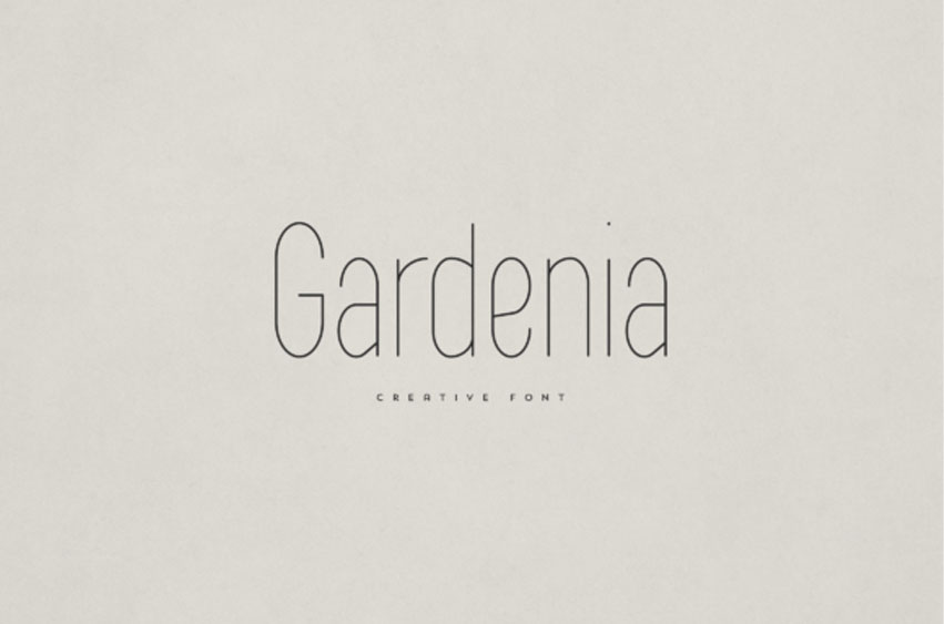 Gardenia Font