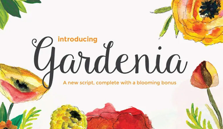 Gardenia Script Font