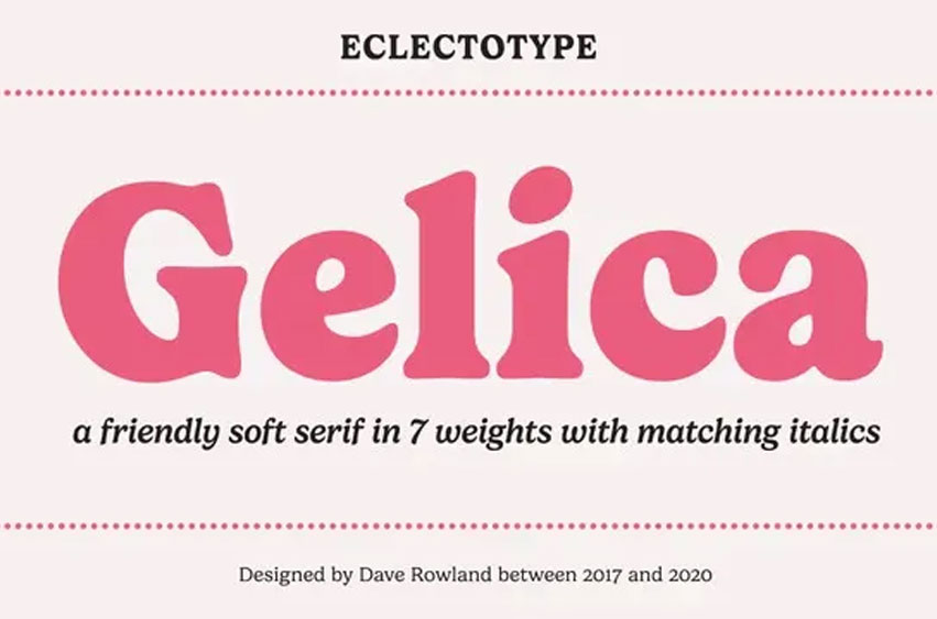 Gelica Font