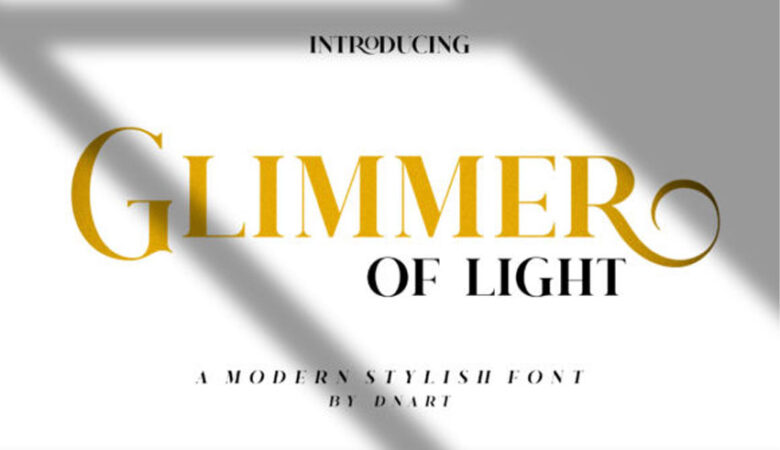 Glimmer of Light Font