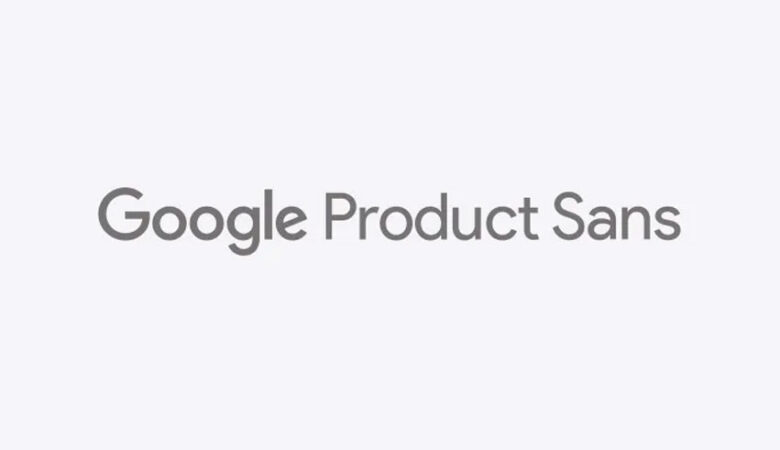 Google Product Sans Font