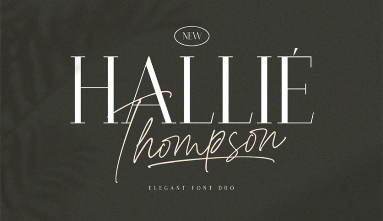 Hallie Thompson Font