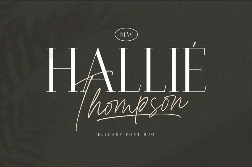 Hallie Thompson Font