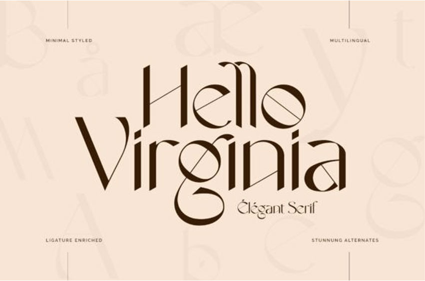 Hello Virginia Font