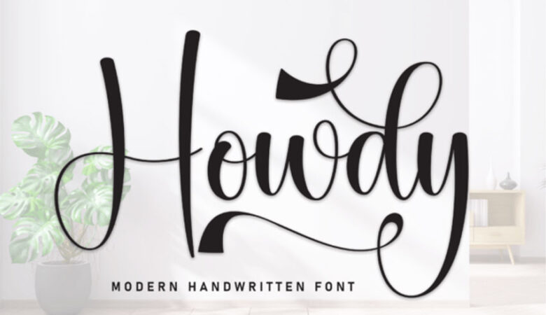 Howdy Handwritten Font