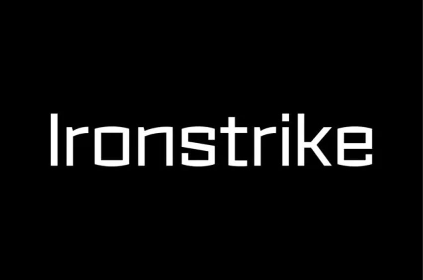 Ironstrike Font