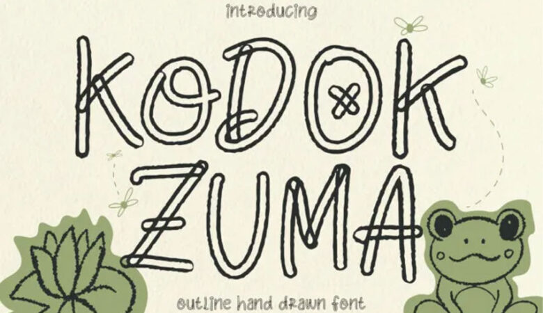 Kodok Zuma Font