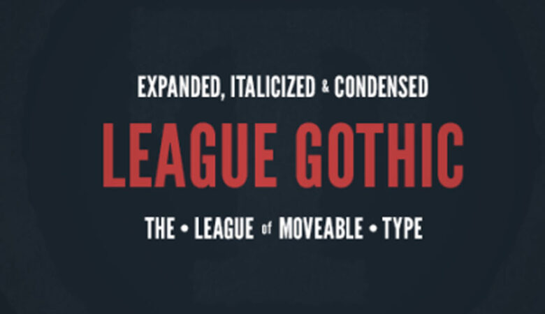 League Gothic Font