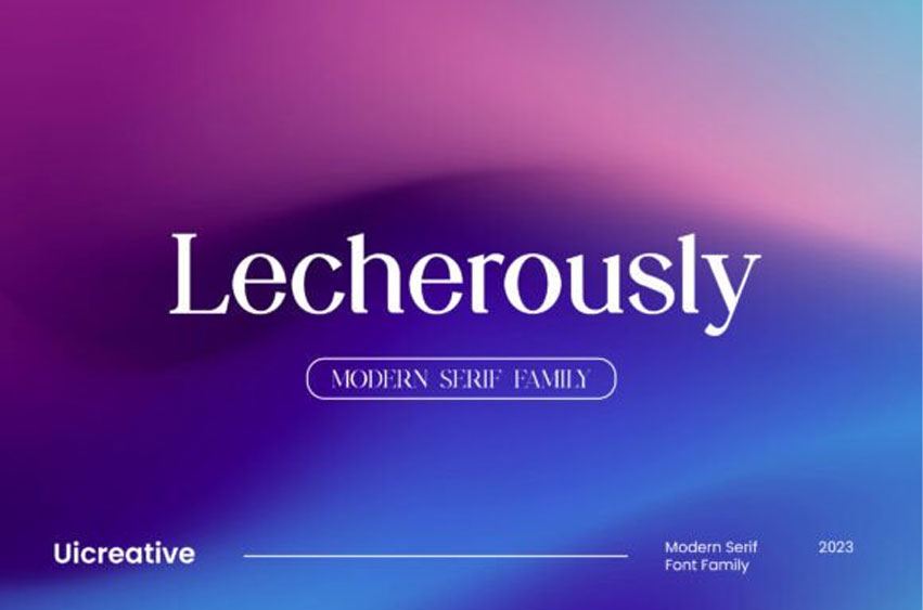 Lecherously Font