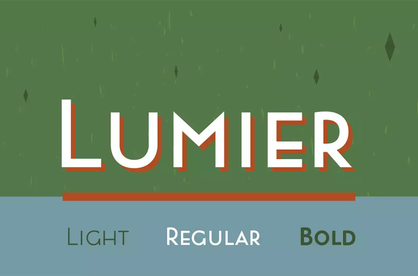 Lumier Font