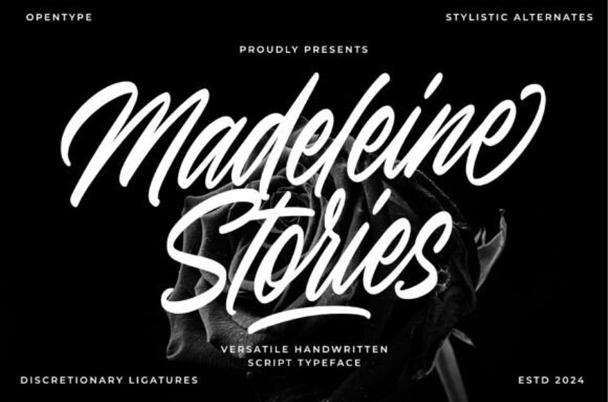 Madeleine Stories Font