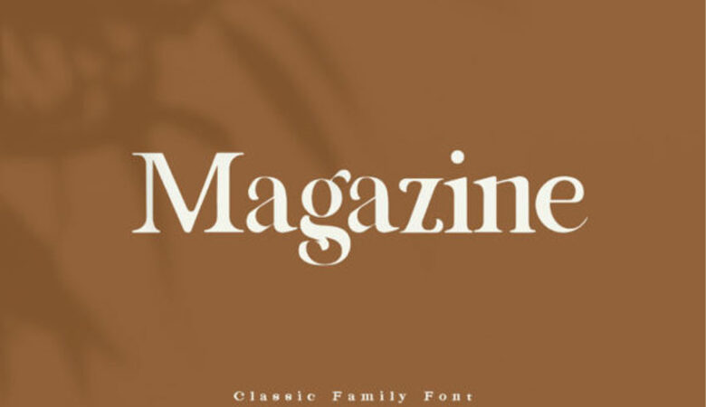 Magazine Font