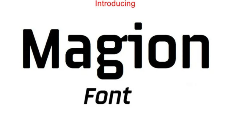 Magion Font