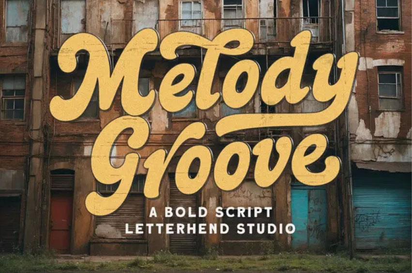 Melody Groove Font