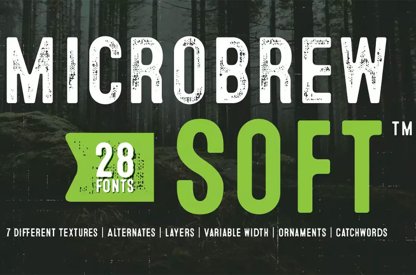 Microbrew Soft Font