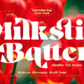 Milkstic Batter Font