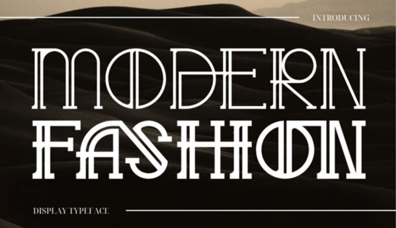 Modern Fashion Font