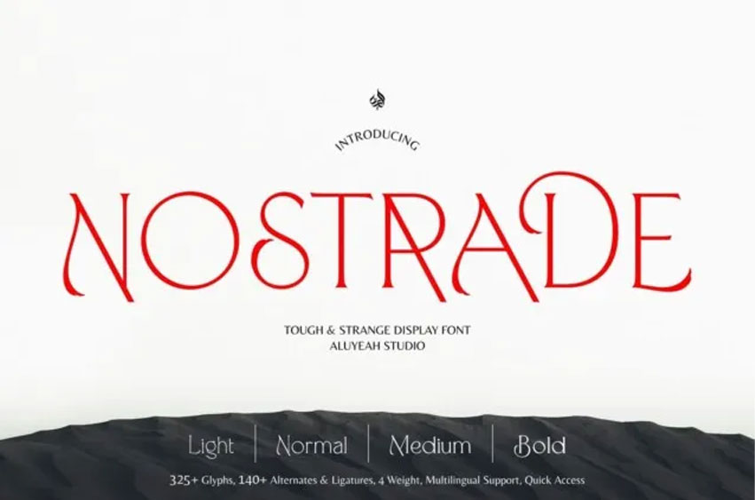 Nostrade Font