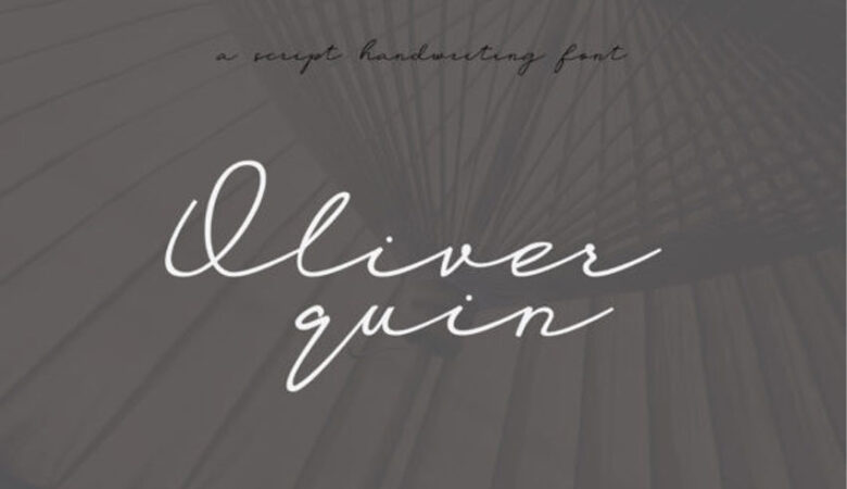 Oliver Quin Font