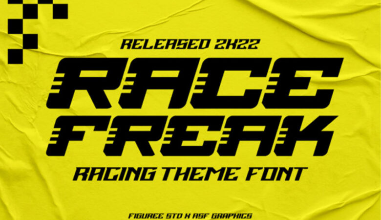 Race Freak Font