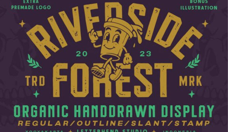 Riverside Forest Font