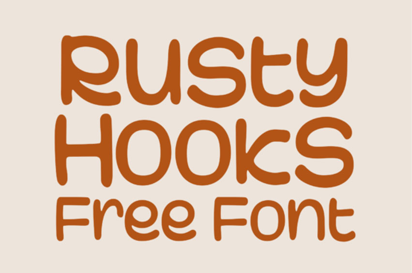 Rusty Hooks Font