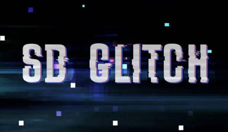 SD Glitch Font