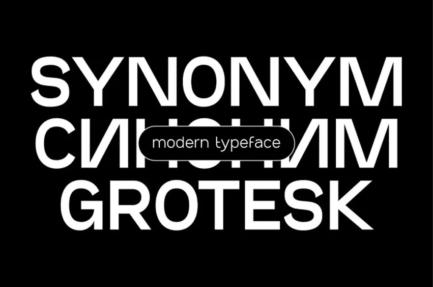 SK Synonym Grotesk Font