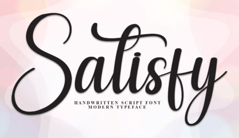 Satisfy Font