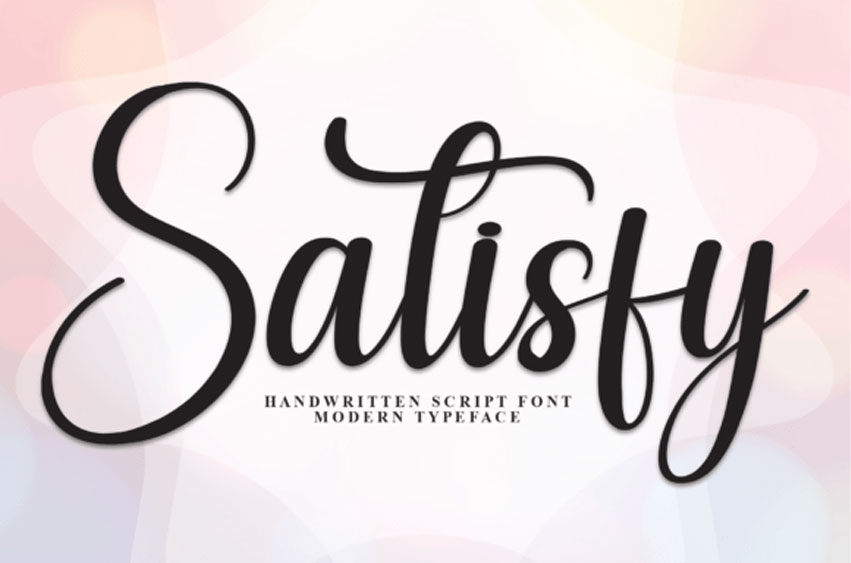 Satisfy Font