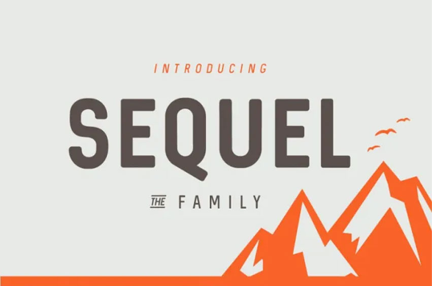 Sequel Family Font