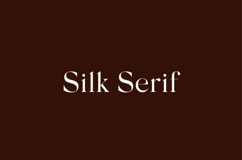 Silk Serif Font