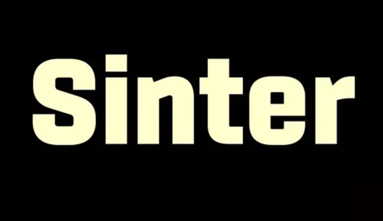 Sinter Font