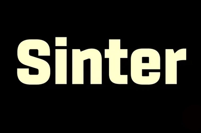 Sinter Font