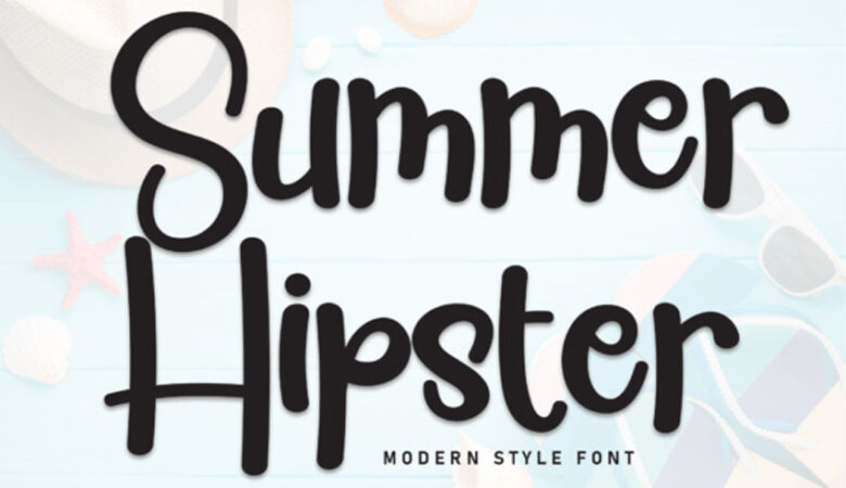 Summer Hipster Font