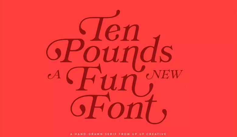 Ten Pounds Font