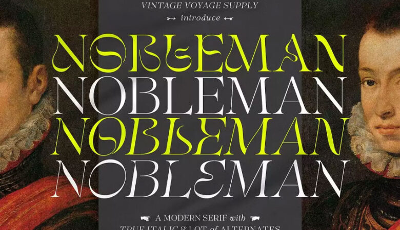 The Nobleman Font