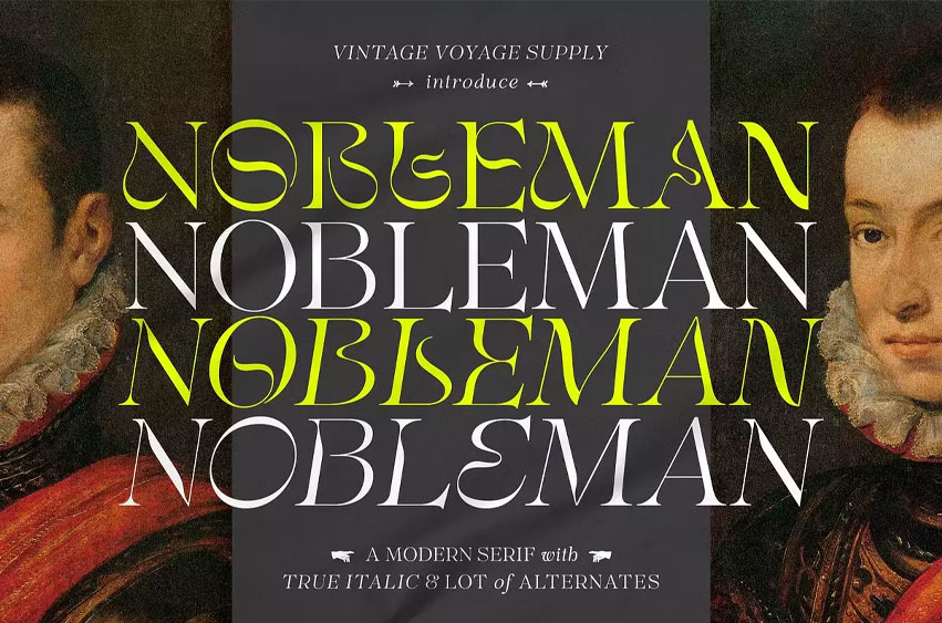 The Nobleman Font