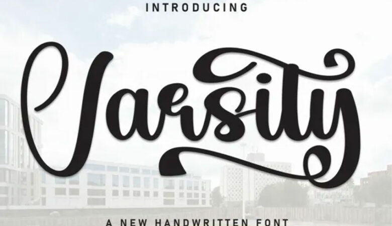 Varsity Script Font