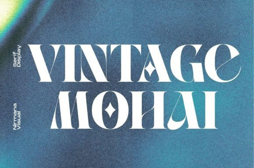 Vintage Mohai Font