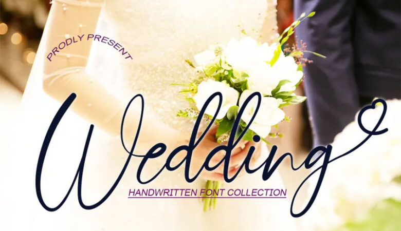 Wedding Calligraphy Font