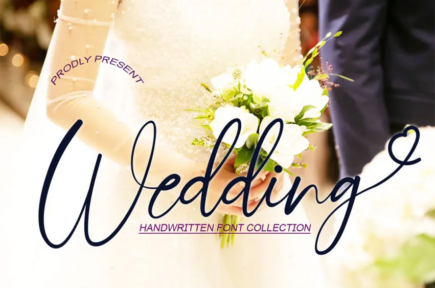 Wedding Calligraphy Font