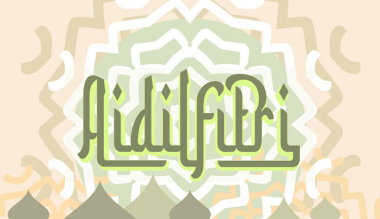 Aidilfitri Font