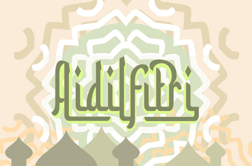 Aidilfitri Font