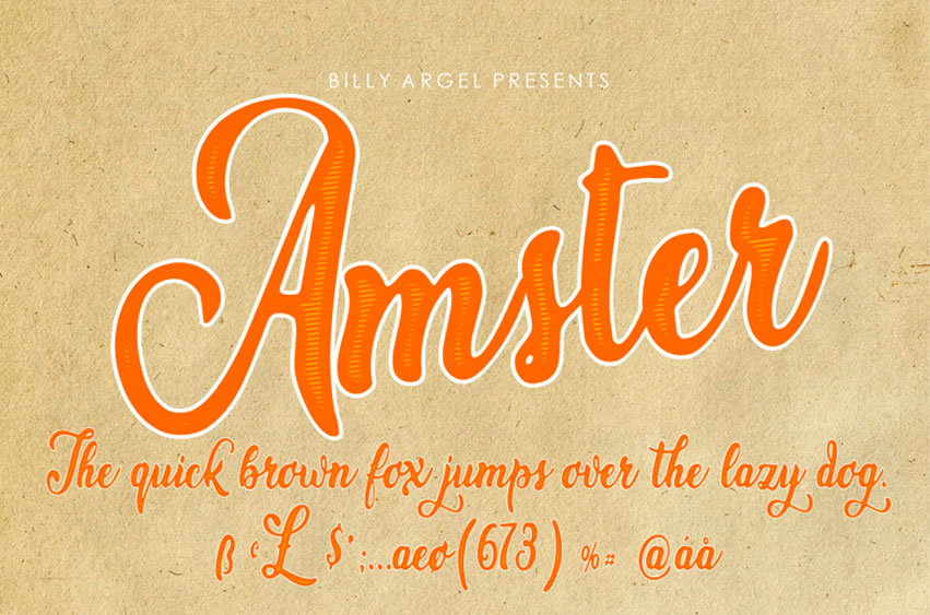 Amster Font