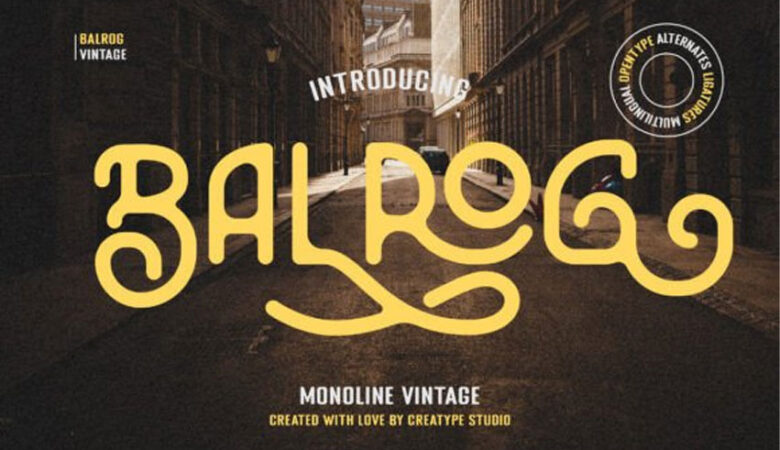 Balrog Font